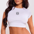 LWE Crop Top Cap Sleeve